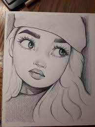 Amazing Fan Drawing Girl Drawing Sketches Art Drawings Sketches Creative Disney Art Drawings
