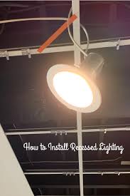 Check spelling or type a new query. How To Install Recessed Lighting How To Install Recessed Lighting Basement Lighting Installing Recessed Lighting