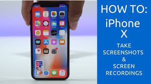 How To Take A Screenshot With The Iphone X Youtube