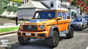 2019 Mercedes Benz G63 4x4 Taking A Day Off Gta 5 Real Life Mods Youtube