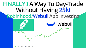 If you have over $25,000 and you have unlimited trades, you technically could day trade with robinhood. Finally A Way To Day Trade Without Having 25k Robinhood App Webull App Youtube