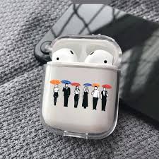 Airpod Case Holder Cover Transparent Airpods Case Pouch Apple Etsy Friends Phone Case Airpod Case Friends Merchandise