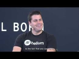 Noah Prince, Head of Protocol Engineering at Helium Foundation, speaking at  Breakpoint 2023.