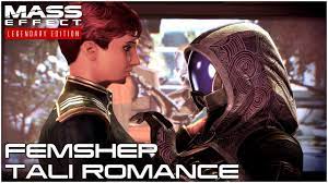 Mass Effect Legendary Edition - Femshep and Tali Romance in Mass Effect 3 -  YouTube