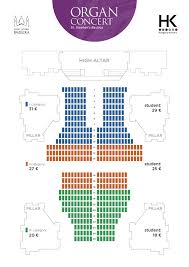 Seating Plan Of The St Stephens Basilica Organ Concerts