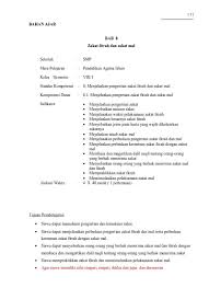 Program tahunan merupakan perencanaan pembelajaran yang dibuat mencakup satu tahun pelajaran yang berisi temasubtema dan alokasi waktu. Silabus Fiqih Kelas 4