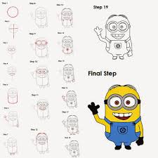 More images for how to draw a minion easy step by step » Cartoon Media Cartoon Characters To Draw Minion