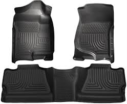 Husky Weatherbeater Floor Liners 3 Piece Set Black 98201 Husky Liners Floor Liners Chevy Tahoe