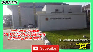 Conheça as soluções completas para empresas e os produtos inovadores da furukawa. Perjalanan Menuju Pt Furukawa Indonesia Karawang Jawa Barat Youtube