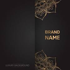 Black And Gold Business Card Background Gold Vintage Greeting Card On A Black Background Free Vector Vintage Greeting Cards Business Cards Vector Templates Vector Business Card