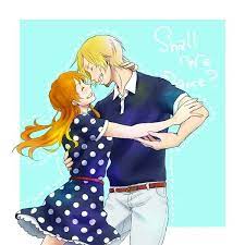 Sanji X Nami One Piece Luffy One Piece Nami One Piece Fanart