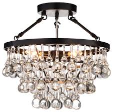 Not just a semi flush mount light, but also an. In Stock Ariane 5 Light Black Semi Flush Mount Contemporary Flush Mount Ceiling Lighting By Wellyer Inc Houzz