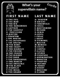 Looking for out of the box last names for a character? What Last Names Mean Evil Hno At