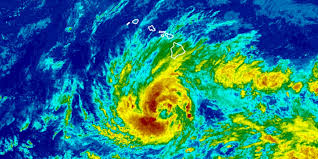 Hurricane Nolo strengthening south of Hawaii