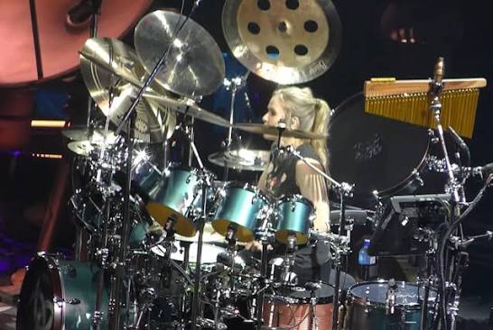 See Drum-Cam Video Of RUSH's Entire First Madison Square Garden Concert  With Drummer ANIKA NILLES - BLABBERMOUTH.NET