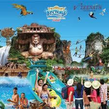 Located in sunway city ipoh, the lost world of tambun is a theme park famous for its natural hot springs, tropical jungles, 400 million years old limestone formations and 7 fun park attractions. Lost World Of Tambun Theme Park Hot Springs Night Park 11am 11pm Shopee Malaysia