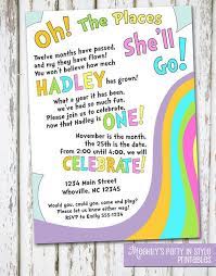 You can even guarantee that rsvp by designing your own oh the places invitations. Oh The Places You Ll Go Birthday Invite By Meghilys On Etsy 8 00 Birthday Invitations First Birthday Parties First Birthdays