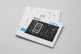 Us Letter Horizontal Magazine Mock Up 2 By Yogurt86 On Lettering Magazine Template Mockup
