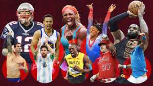 What last names of famous athletes start with the letter e? Lebron James Serena Williams Tom Brady 1 50 Rank Of Decade S Best