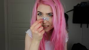 Draw the outline of the bandage. Why I Always Wear A Bandaid On My Nose Youtube