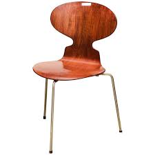 Arne Jacobsen Rosewood Ant Mid Century Modern Danish Chair Ant Chair Danish Chair Chair