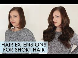 Can i get hair extensions with really short hair? How To Apply Blend Hair Extensions In Short Hair Zala Hair Youtube