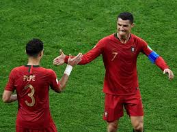 Kepler laveran de lima ferreira comm (born 26 february 1983), known as pepe (brazilian portuguese: Fifa World Cup 2018 Pepe Says Portugal Privileged To Have Cristiano Ronaldo Football News