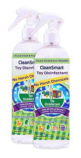 cleansmart toy disinfectant spray no rinse no wipe kills 99 9 of germs bacteria viruses fungus mold leaves no chemi disinfectant spray cleaning spray