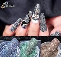 Nail Art Crystal Diamond Powder Multi Colors Flash Nail ...