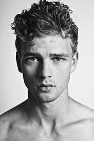 Simple Innocent Portrait Curly Hair Men Top Hairstyles For Men Mens Hairstyles