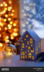 Christmas Lantern Image Photo Free Trial Bigstock