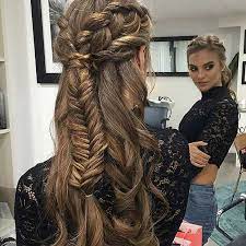 31 Half Up Half Down Prom Hairstyles Stayglam Braided Headband Short Hair Long Hair Styles Hair Styles