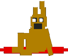 Springtrap S Sprite When Sitting Down In The Night 5 Minigame Source Http Freddy Fazbears Pizza Wikia Com Wiki Sprin Purple Guy Five Nights At Freddy S Fnaf