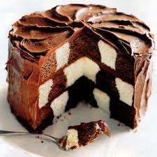 Checkerboard Cake Recipe Checkerboard Cake Cake Recipes Desserts