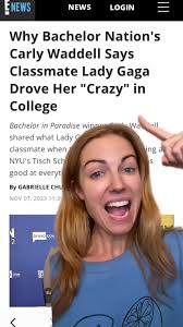 i will always jump at the opportunity to tell this story #ladygaga #nyutisch