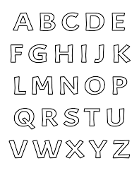 Free printable uppercase bubble letters: Printable Bubble Letters Freebie Finding Mom