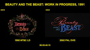 Beauty And The Beast Work In Progress 1991