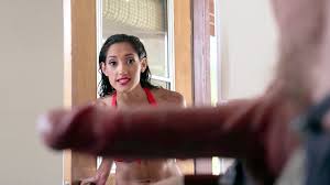 Chloe Amour caught Johnny masturbating and decided to deepthroat his shlong  - Porn Movies - 3Movs