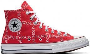 This content is created and maintained by a third party, and. Converse Chuck Taylor All Star 70s Hi Grid Jw Anderson Red 162290c