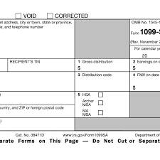 Not only does a bank account give you a space in which to safely stow your money, but it also makes it easier for you to pay your bills and make online purchases. Form 1099 Sa Distributions From An Hsa Archer Msa Or Medicare Advantage Msa Definition