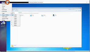 Remote desktop protocol (rdp) is a proprietary protocol developed by microsoft which provides a user with a graphical interface to connect to another computer over a network connection. Zoom Windows 10 Remote Desktop Connections To Older Versions Of Windows To Improve Your Experience On A Hi Dpi Clie Microsoft Tech Community