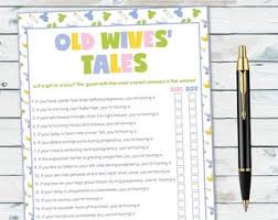 It's such a glorious, if uncomfortable and oft. Old Wives Trivia Etsy