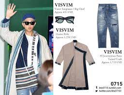 Bts fashion bts outfits bangtan bts rm namjoon kim namjoon rm . Bts Fashion Style Finder 181221 Rm Visvim Viator Sunglasses Big Chief