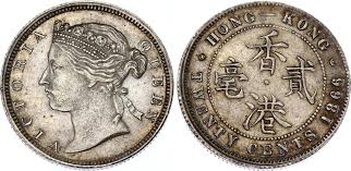 20 Cents - Victoria - Hong Kong – Numista