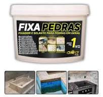 Massa Pronta Cola E Fixa Pedras Em Geral Extra Forte 1kg Cor