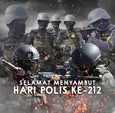 Selamat hari polis yang ke 212 kepada seluruh warga pdrm. Polis Masyarakat Berpisah Tiada