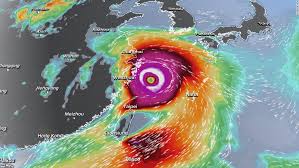 The storm made landfall in the city of zhoushan in the zhejiang. I3znih578vziem
