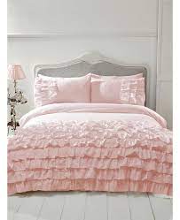 Check spelling or type a new query. Flamenco Ruffle Blush Pink King Size Duvet Cover And Pillowcase Set