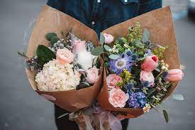 You can even do a simple fresh flowers wrapped bouquet or go all out and order a luxury designed floral arrangement, rose bouquet, fruit basket or gourmet gift basket. Hand Tied Bouquet By J Flowers