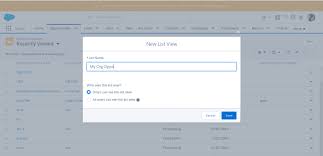 Create A List View In Salesforce Lightning Experience Forcetalks